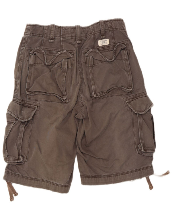 Męskie spodenki cargo Gap W28 Small, szare, bawełniane
