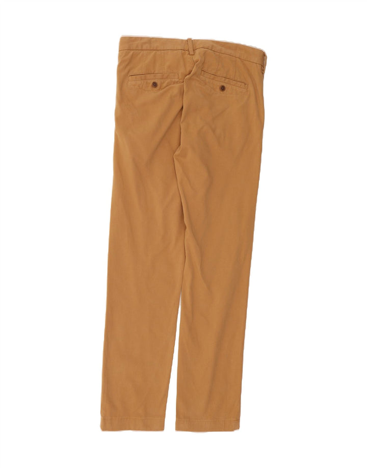 GANT Mens Slim Suit Trousers W33 L34 Brown Cotton Vintage Gant and Second-Hand Gant from Messina Hembry 