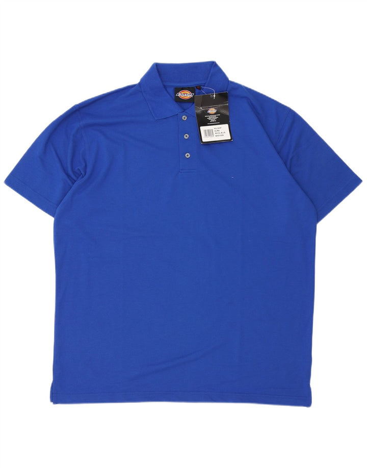 Męska koszulka polo Dickies XL, niebieska, poliester