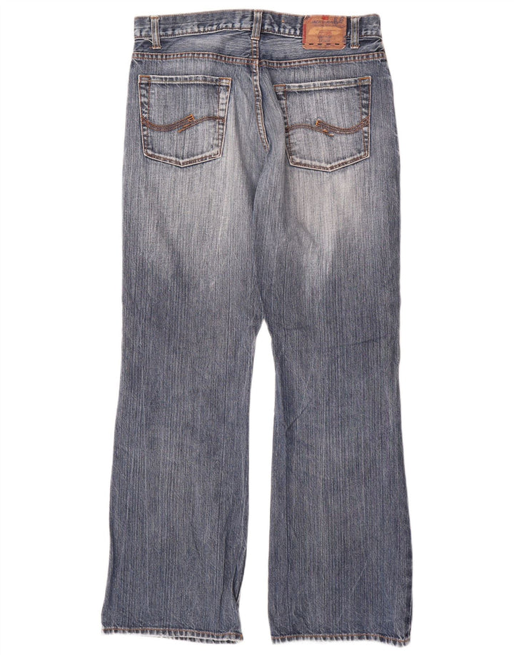 Jack & Jones Męskie jeansy Bootcut W34 L32 Niebieskie bawełniane