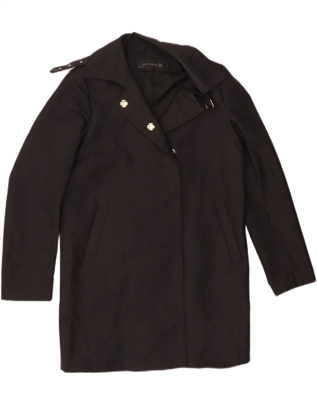 Damski płaszcz oversize Zara UK 10 Small Black