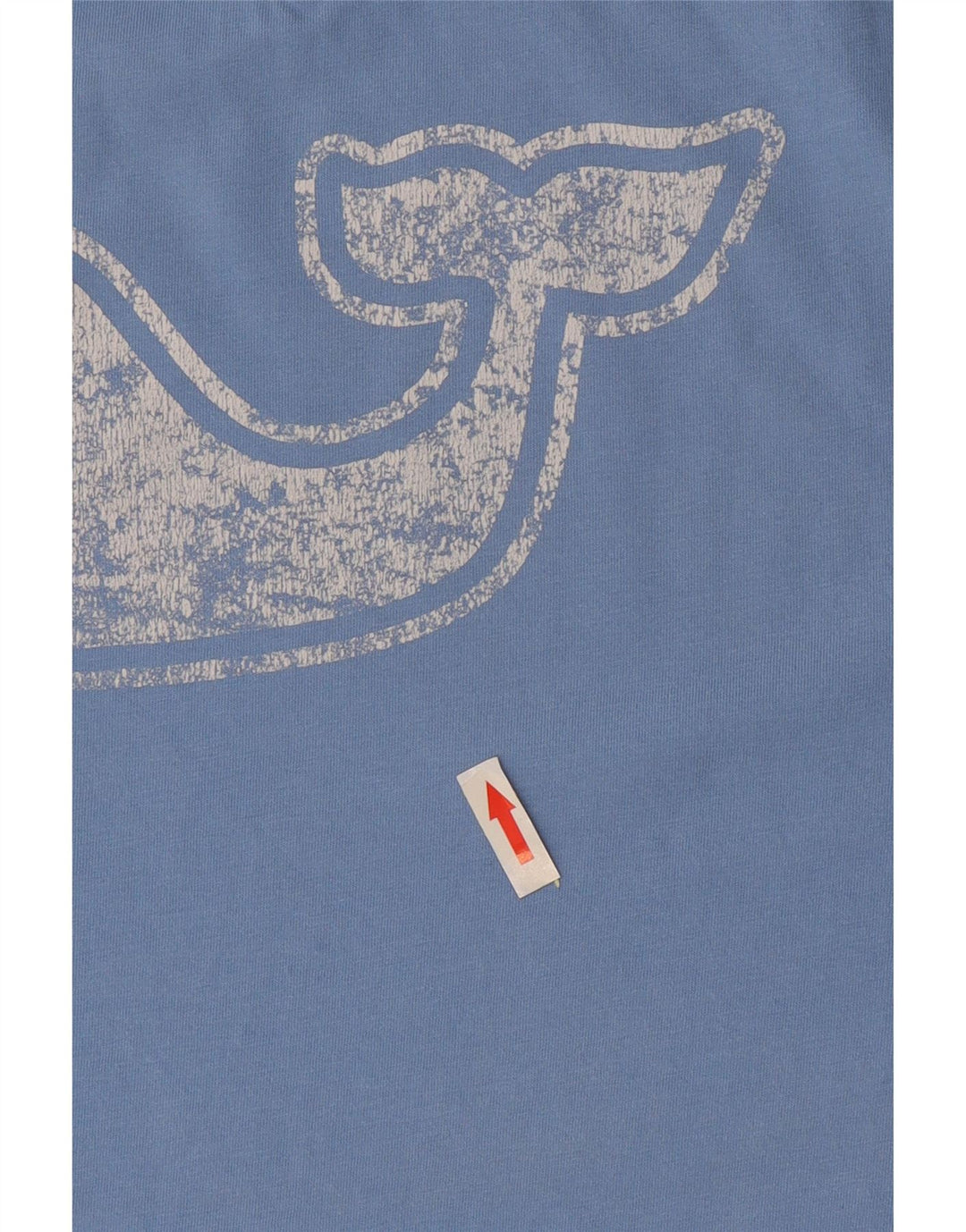 Męska koszulka z grafiką Vineyard Vines, bawełniana, średnia niebieska
