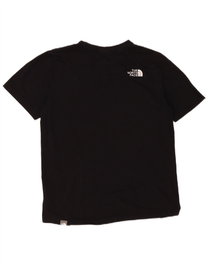 T-shirt męski The North Face, bawełniany, średni czarny