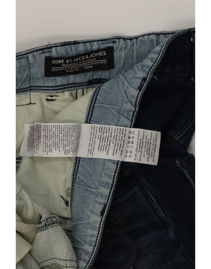 Męskie spodenki jeansowe JACK & JONES W34, duże, niebieskie, bawełniane