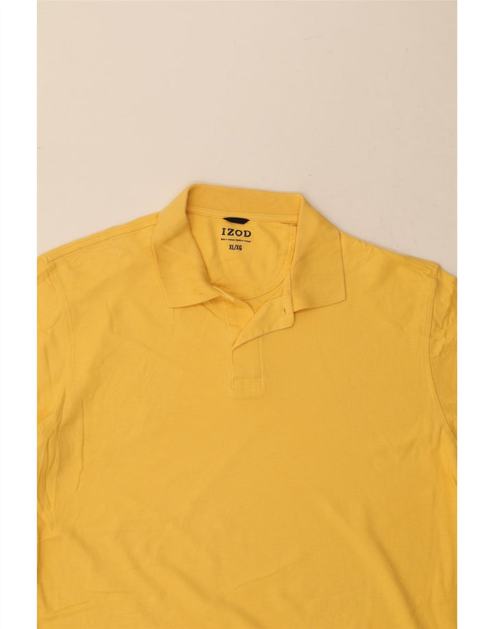IZOD Mens Polo Shirt XL Yellow Vintage Izod and Second-Hand Izod from Messina Hembry 