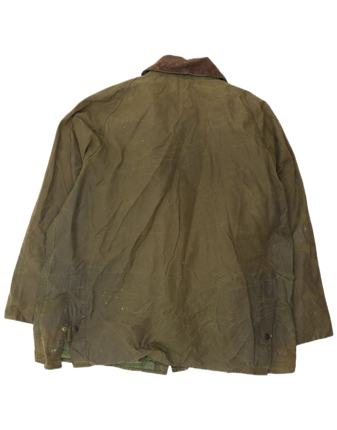 Męska kurtka Barbour z woskowanej bawełny UK 46 3XL, bawełna khaki