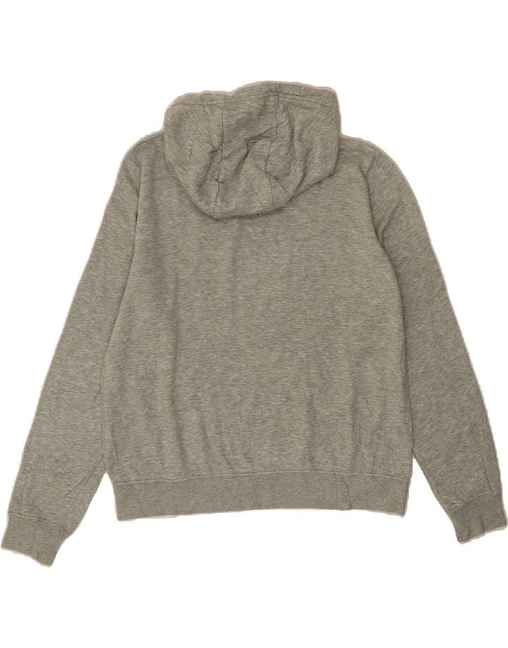 NIKE Womens Hoodie Jumper UK 14 Medium Grey Cotton Vintage Nike and Second-Hand Nike from Messina Hembry 