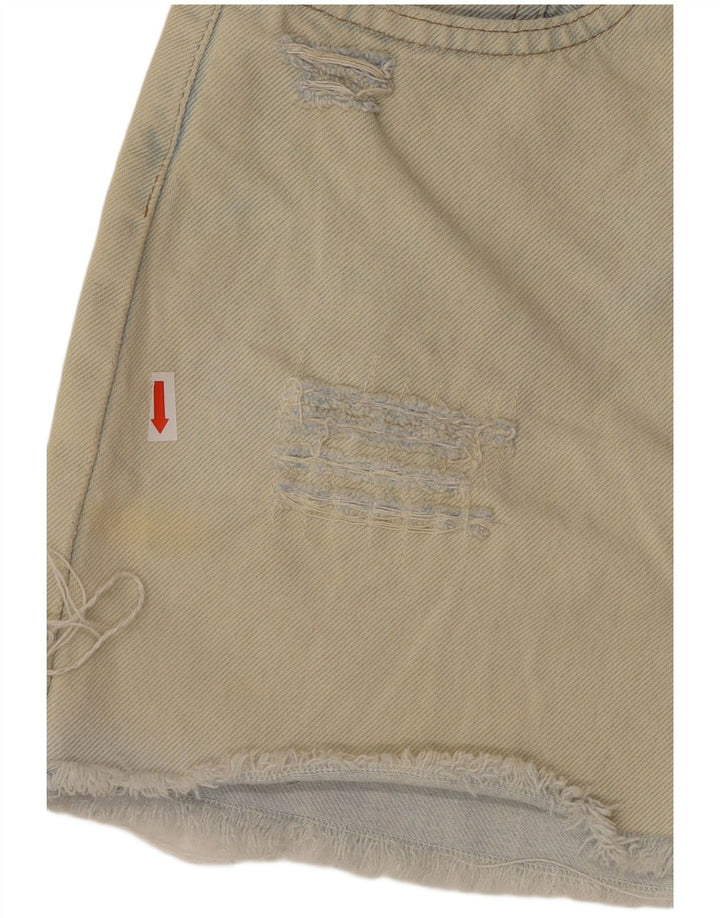 Damska spódnica mini jeansowa LEVI'S w trudnej sytuacji W28 Średnio niebieska bawełna