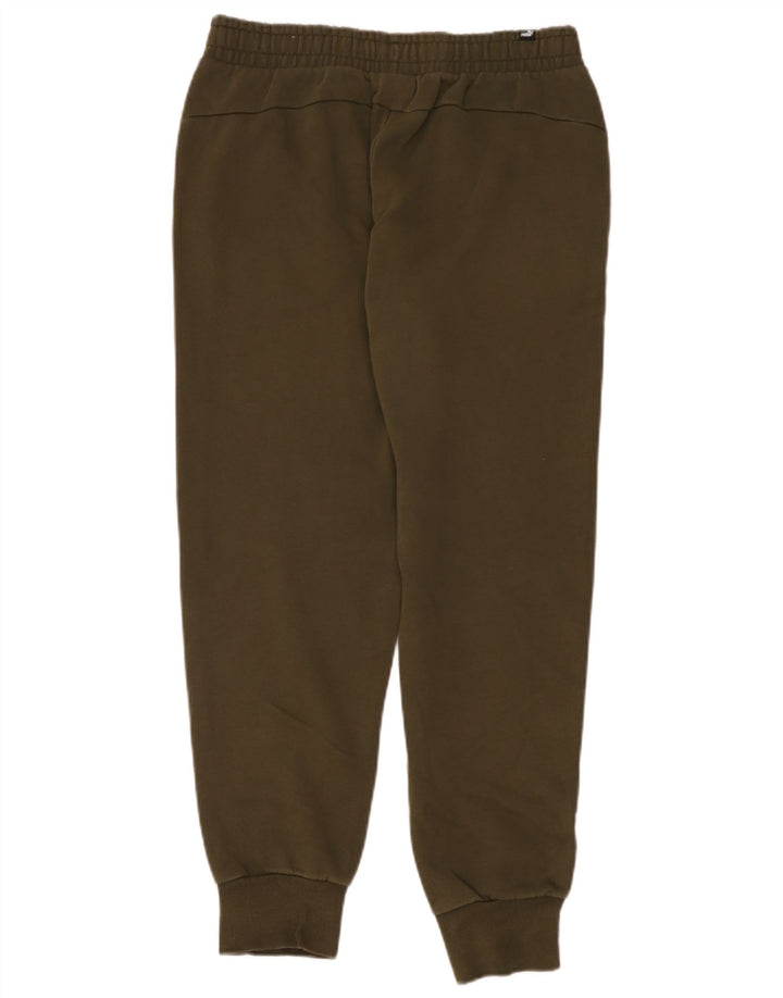 Męskie spodnie dresowe Puma Joggers, średnia bawełna khaki