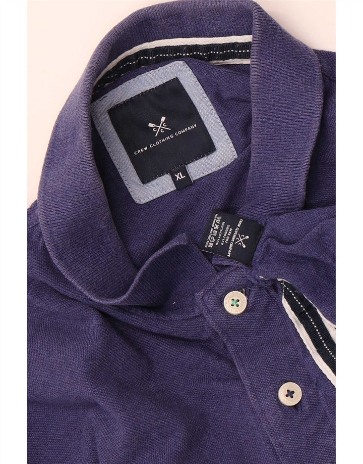 Męska koszulka polo XL Crew Clothing w kolorze granatowym