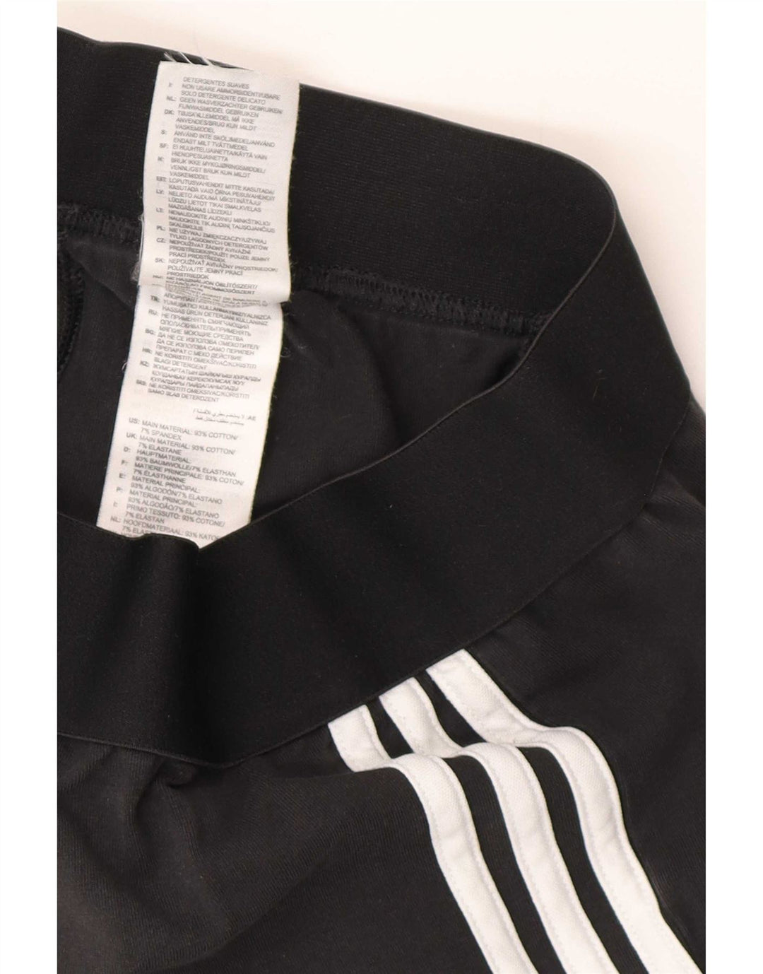 Legginsy damskie Adidas UK 12/14 Średnia czarna bawełna