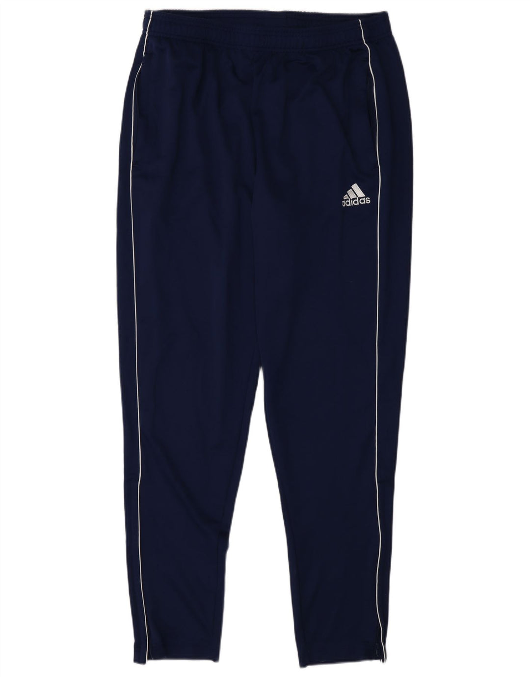 Męskie spodnie dresowe Adidas Aeroready XL granatowe, poliestrowe