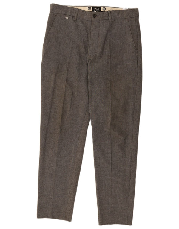 Męskie spodnie chino Zara EU 38 Small W30 L29 Szara bawełna