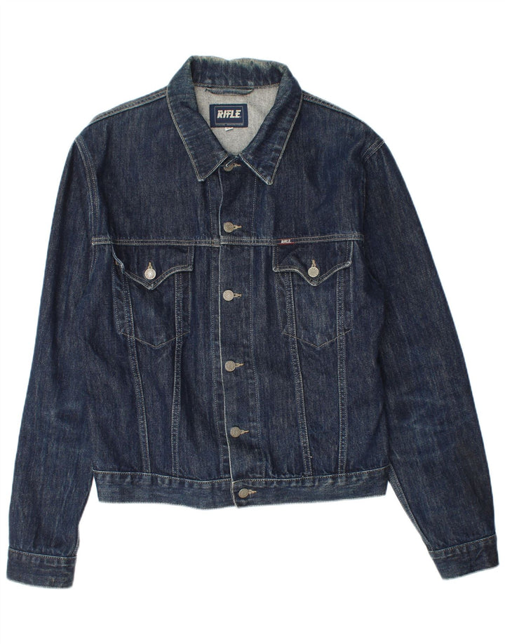 Damska kurtka dżinsowa RIFLE UK 18 XL, granatowa, bawełniana