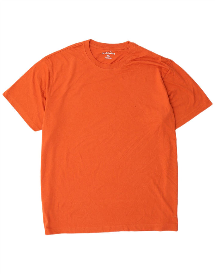 Koszulka męska EDDIE BAUER Top 2XL Pomarańczowa bawełna