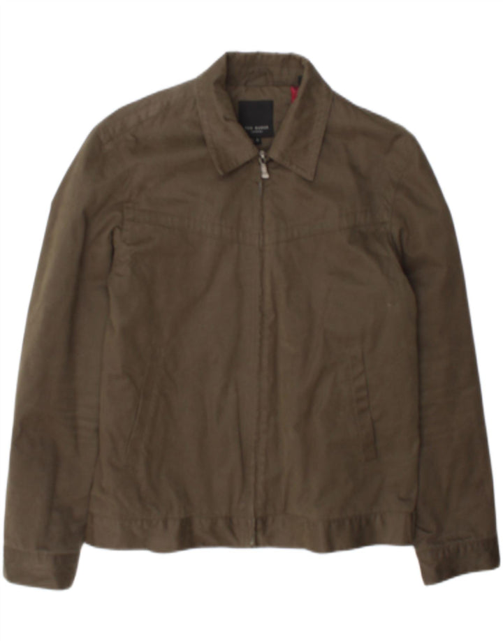 Męska kurtka bomberka Ted Baker, rozmiar 3, średnia, bawełniana khaki