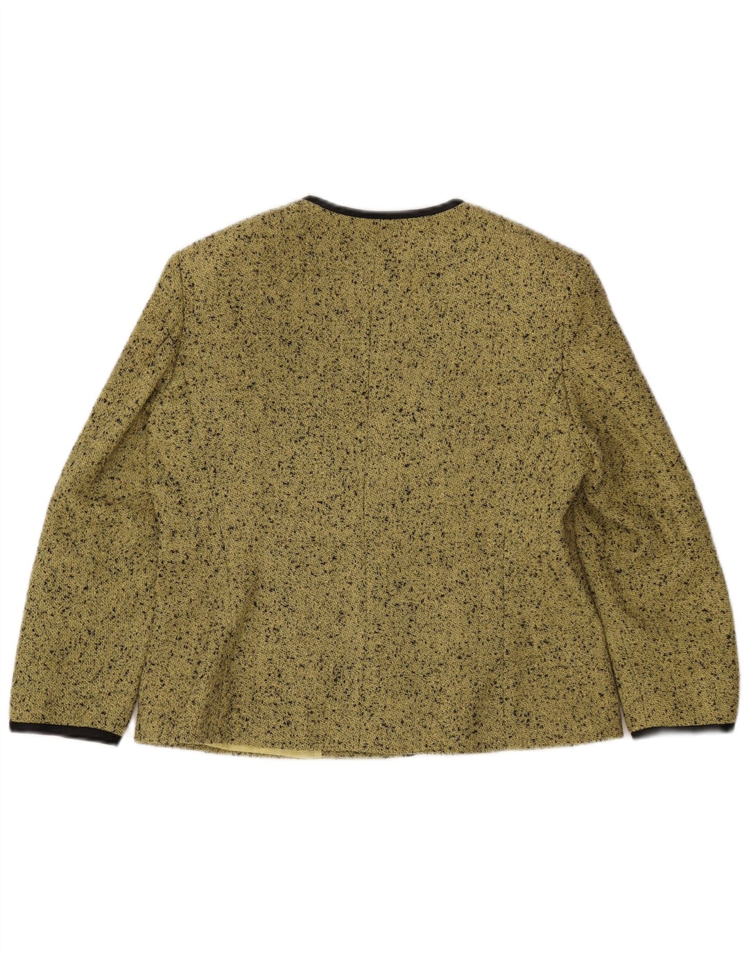 Damska marynarka DELIA FERRARI oversize z rękawem 3/4 IT 41 mała zielona