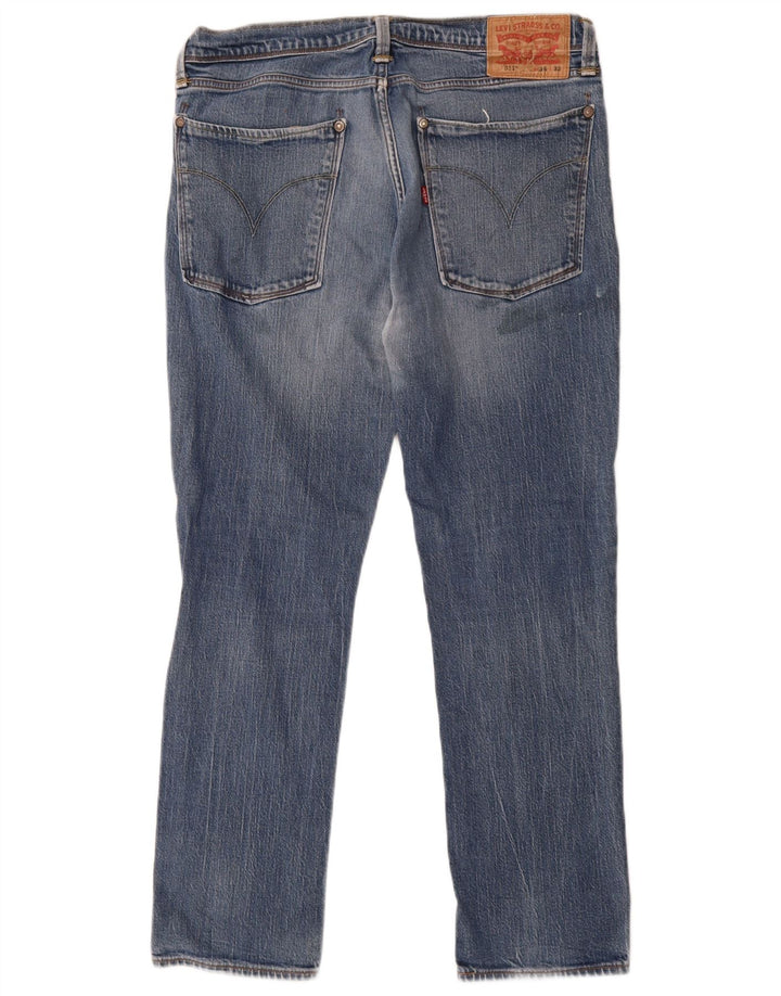 Damskie jeansy Levi's 511 Slim W36 L29 Niebieskie bawełniane