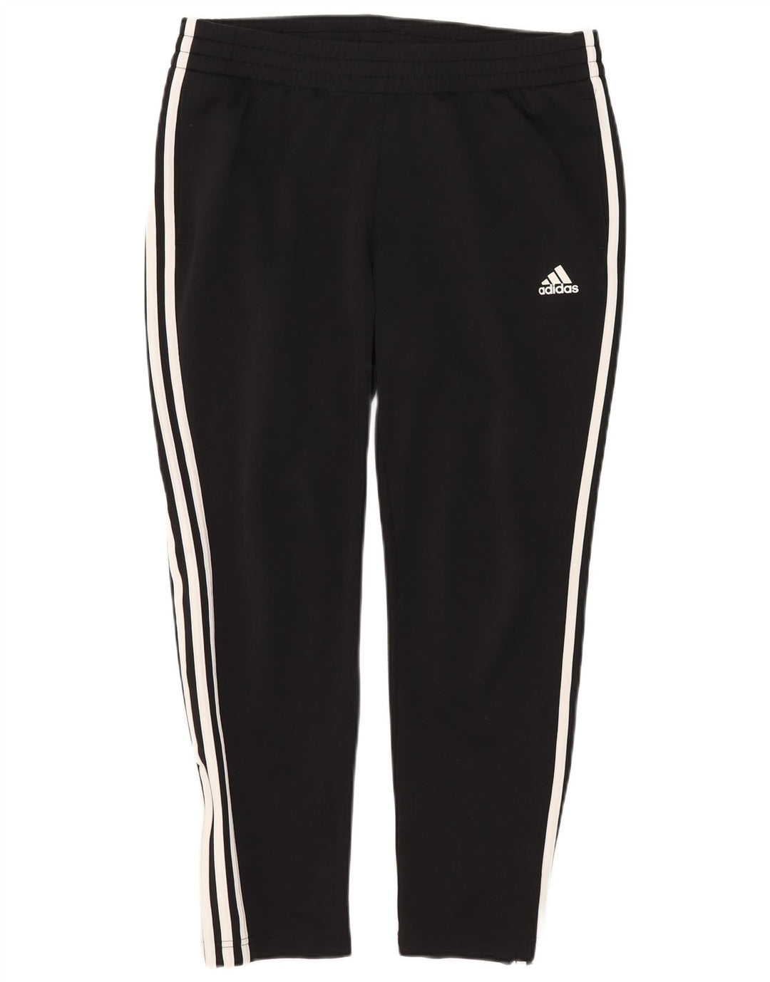 Damskie spodnie dresowe Adidas UK 16/18, duże, czarne, poliestrowe