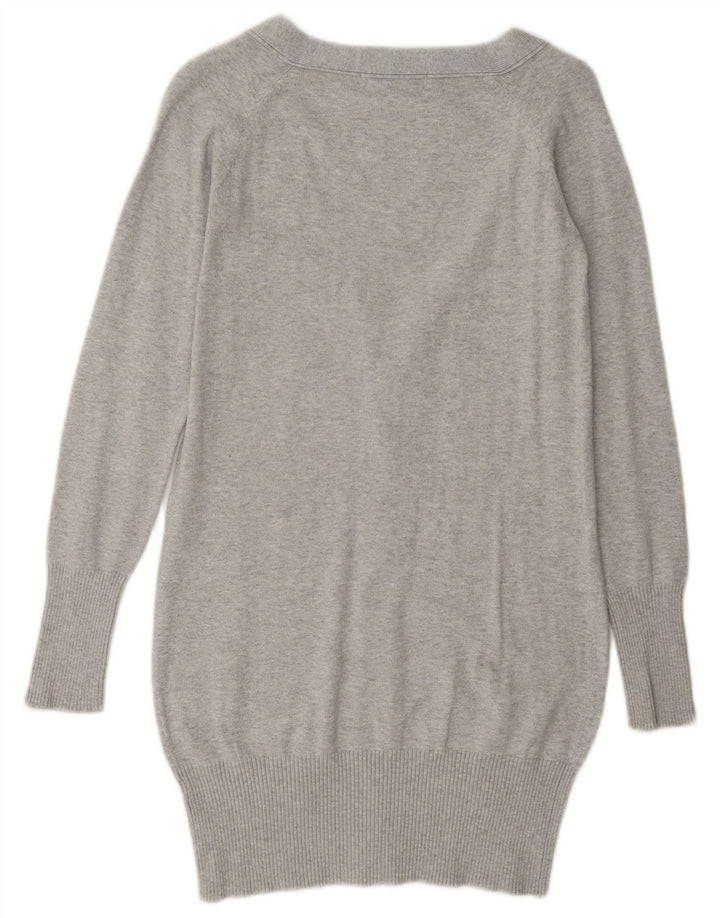 Sweter damski Zara Cardigan UK 10 Small, szary, bawełniany