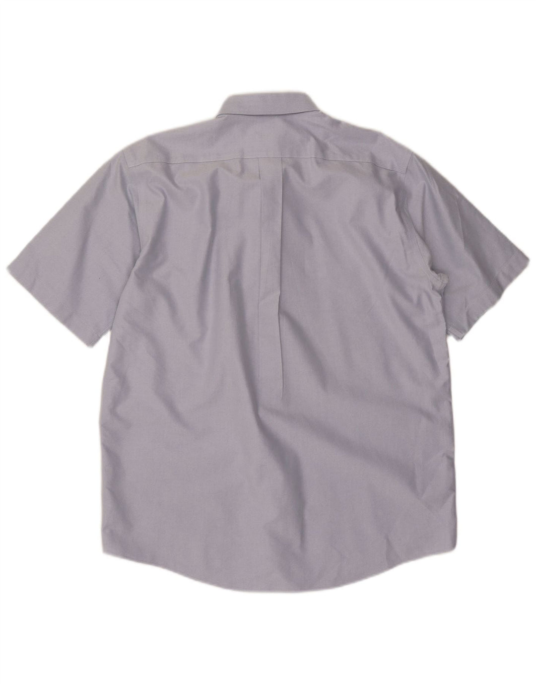 L.L.BEAN Męska koszula o tradycyjnym kroju z krótkim rękawem, rozmiar 15 1/2, średni niebieski