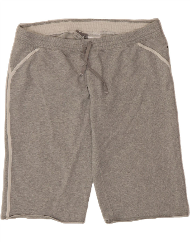 NIKE Womens Sport Shorts US 12/14 Large  Grey Cotton Vintage Nike and Second-Hand Nike from Messina Hembry 