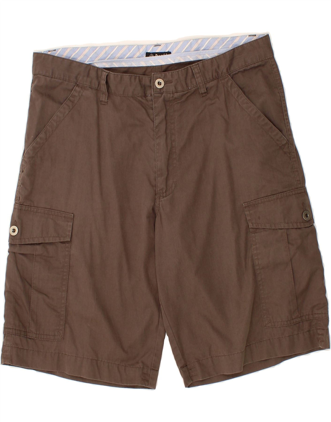 DACK'S Mens Cargo Shorts IT 52 XL W36 Brown Cotton Vintage Dack's and Second-Hand Dack's from Messina Hembry 