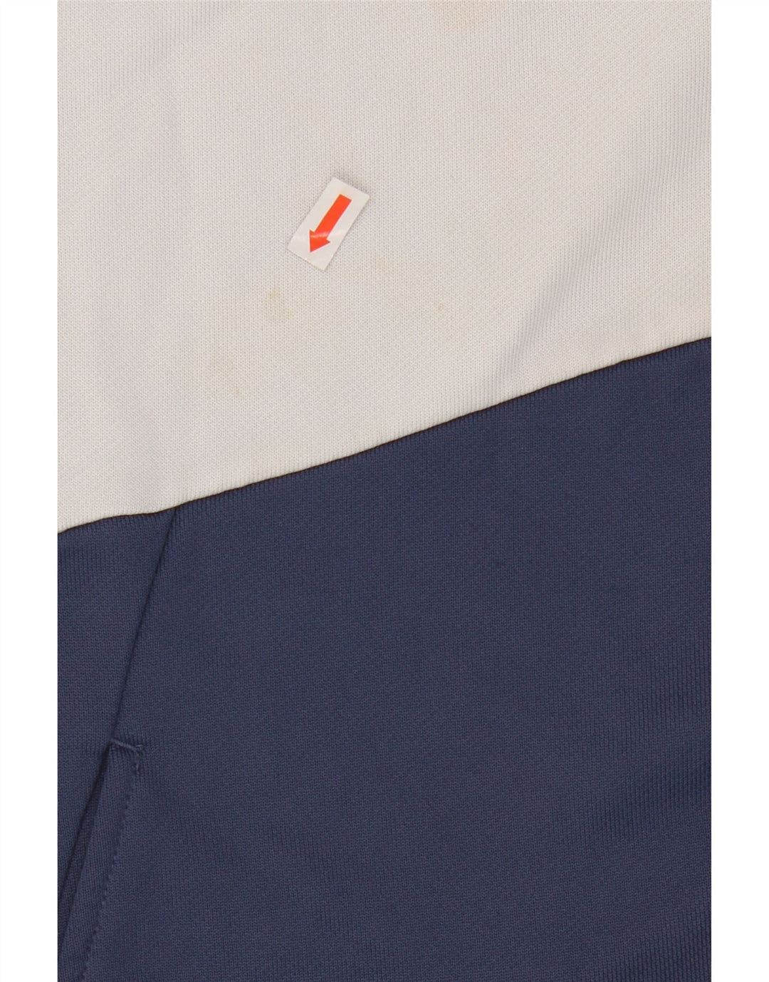Damski sweter z grafiką PUMA UK 8, mały, granatowy, z blokami kolorów
