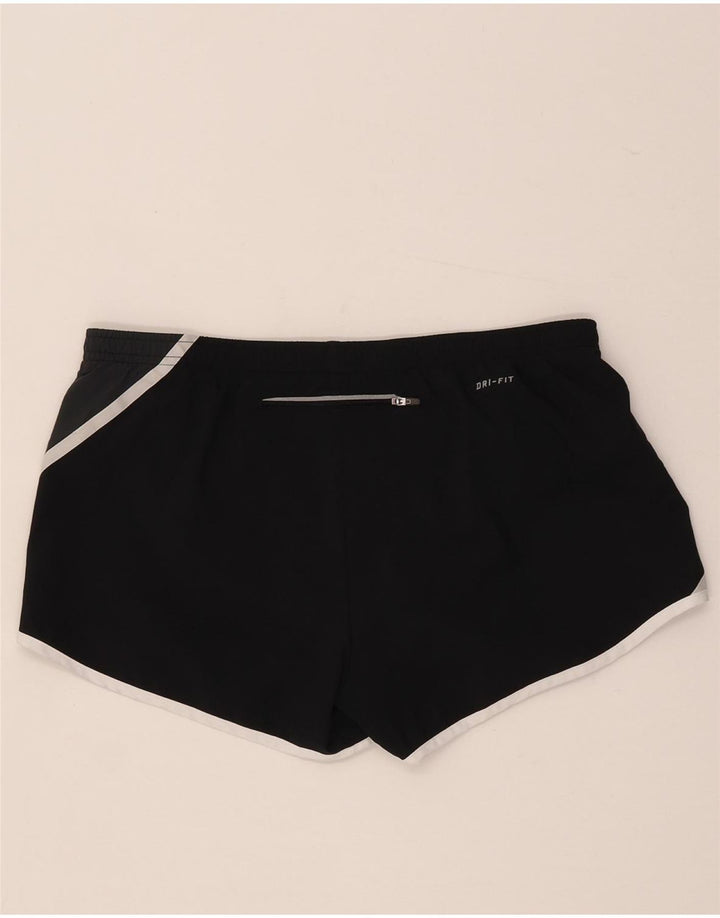 Damskie spodenki sportowe Nike Dri Fit UK 14, średni czarny poliester