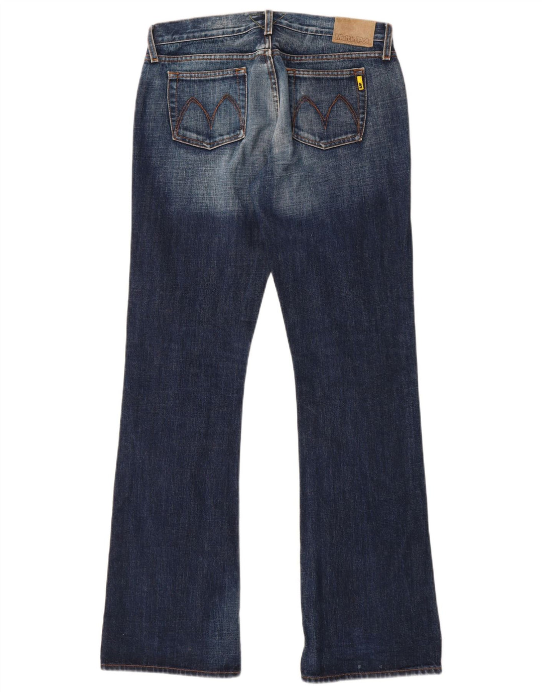 Damskie jeansy Bootcut Meltin' Pot W30 L34 Niebieska bawełna