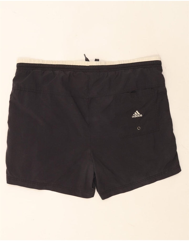Męskie spodenki kąpielowe Adidas, średni czarny poliester