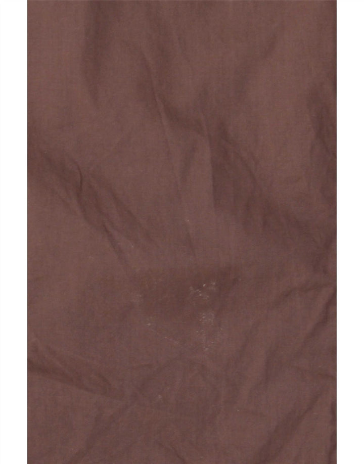 Koszula męska Trussardi Jeans, duża, brązowa, bawełniana