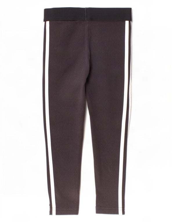 Legginsy Adidas Dziewczęce 2-3 Lat Czarne Bawełniane