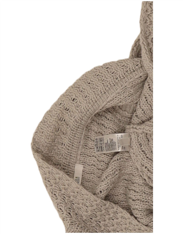 Marks & Spencer Damski sweter rozpinany bez rękawów, UK 10, mały, szary