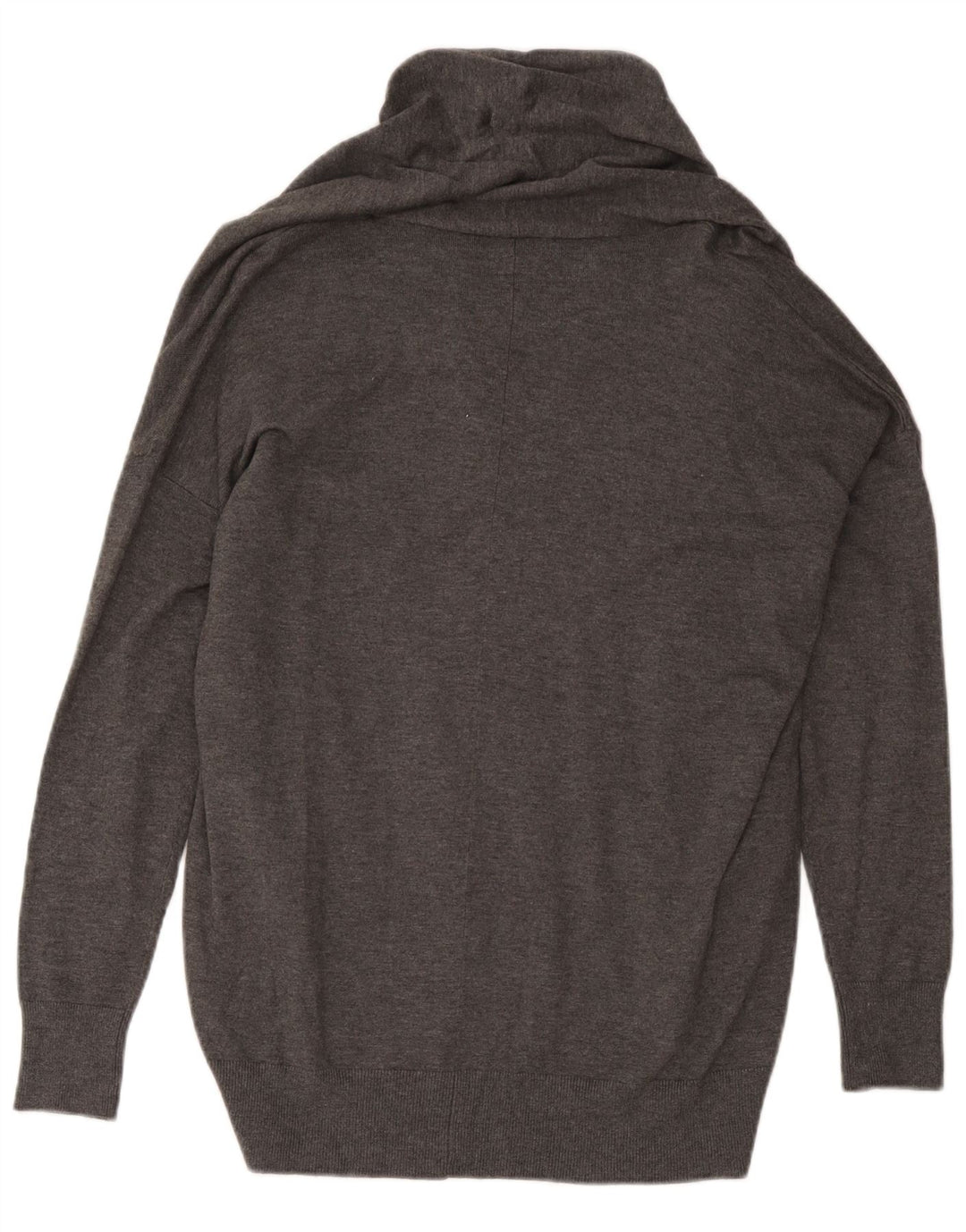 Damski sweter oversize Zara UK 16 Large, szara wiskoza
