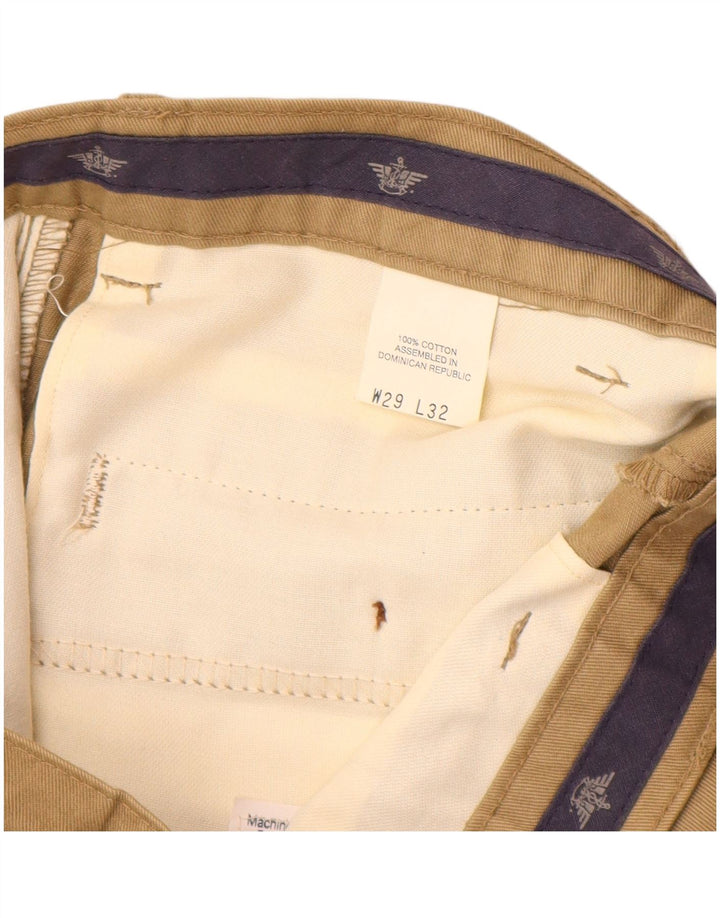 Spodnie męskie DOCKERS Chino W29 L32 Beżowa bawełna
