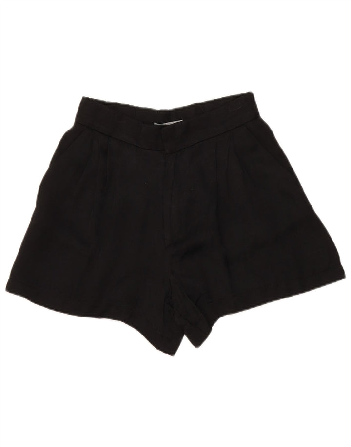 Damskie spodenki chino ZARA XS W24, czarne, modalne