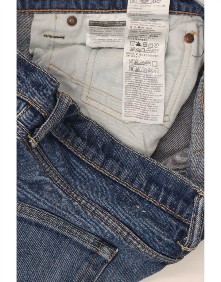 Męskie jeansy Levi's 511 Slim W34 L30 Niebieska bawełna