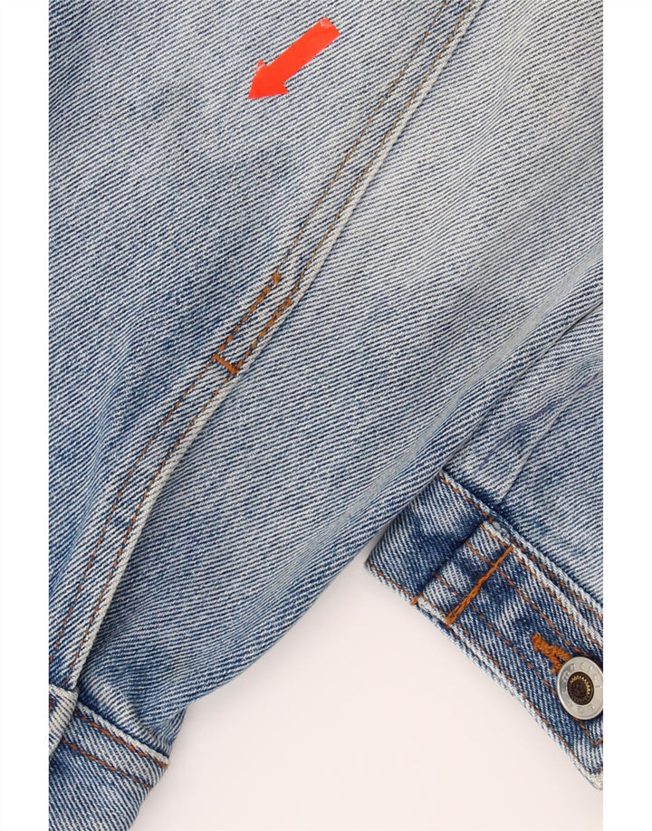 MASTER Mens Denim Jacket UK 42 XL Blue Cotton Vintage Master and Second-Hand Master from Messina Hembry 