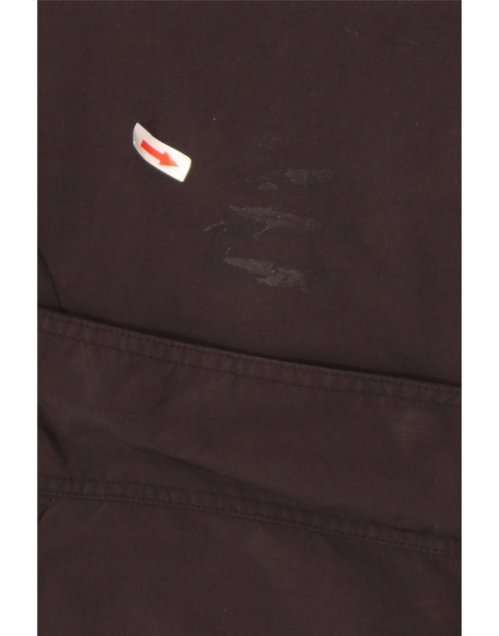 Damska kurtka Anorak z kapturem i dużym kapturem Nike US 8/10 Średni czarny nylon