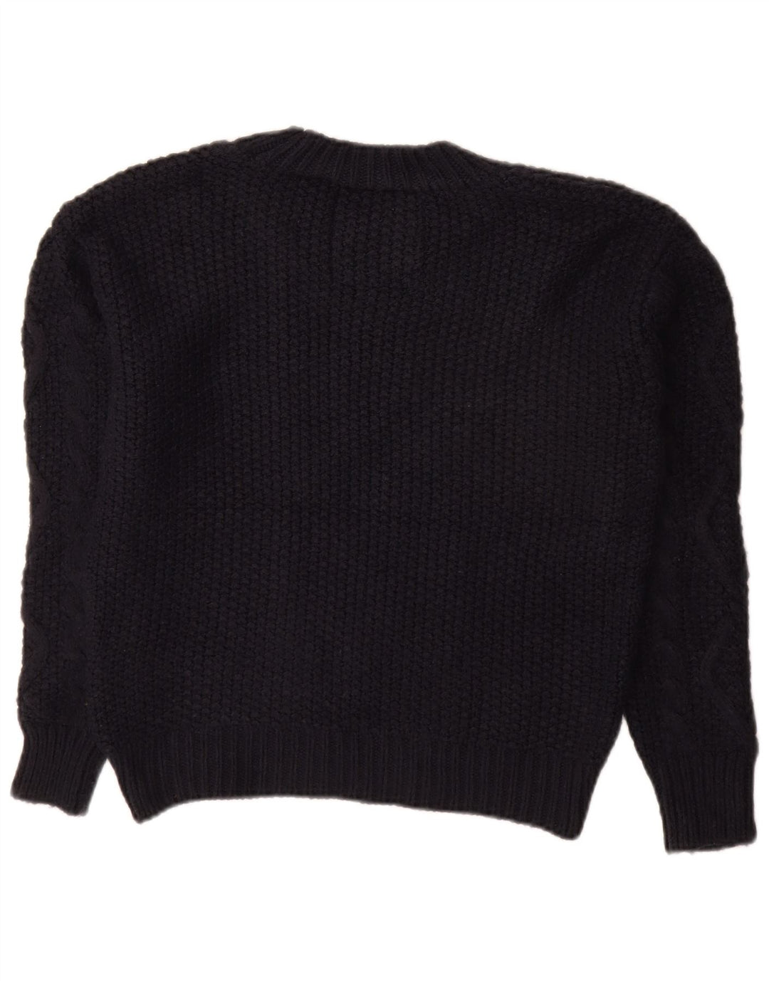 SUPERDRY Damski sweter oversize z dekoltem w łódkę UK 8, mały, granatowy