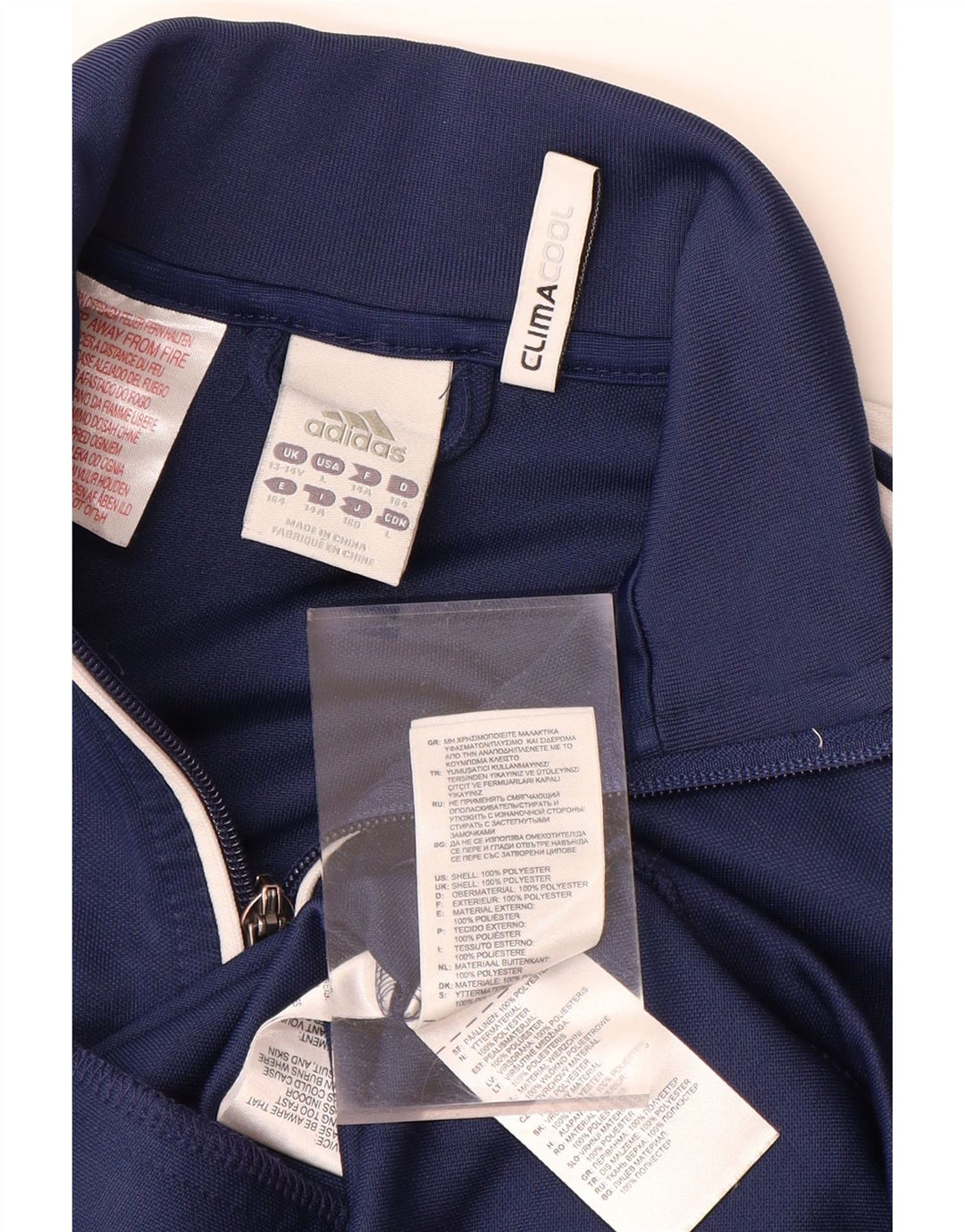 Kurtka dresowa chłopięca ADIDAS Red Bull 13-14 lat, granatowa