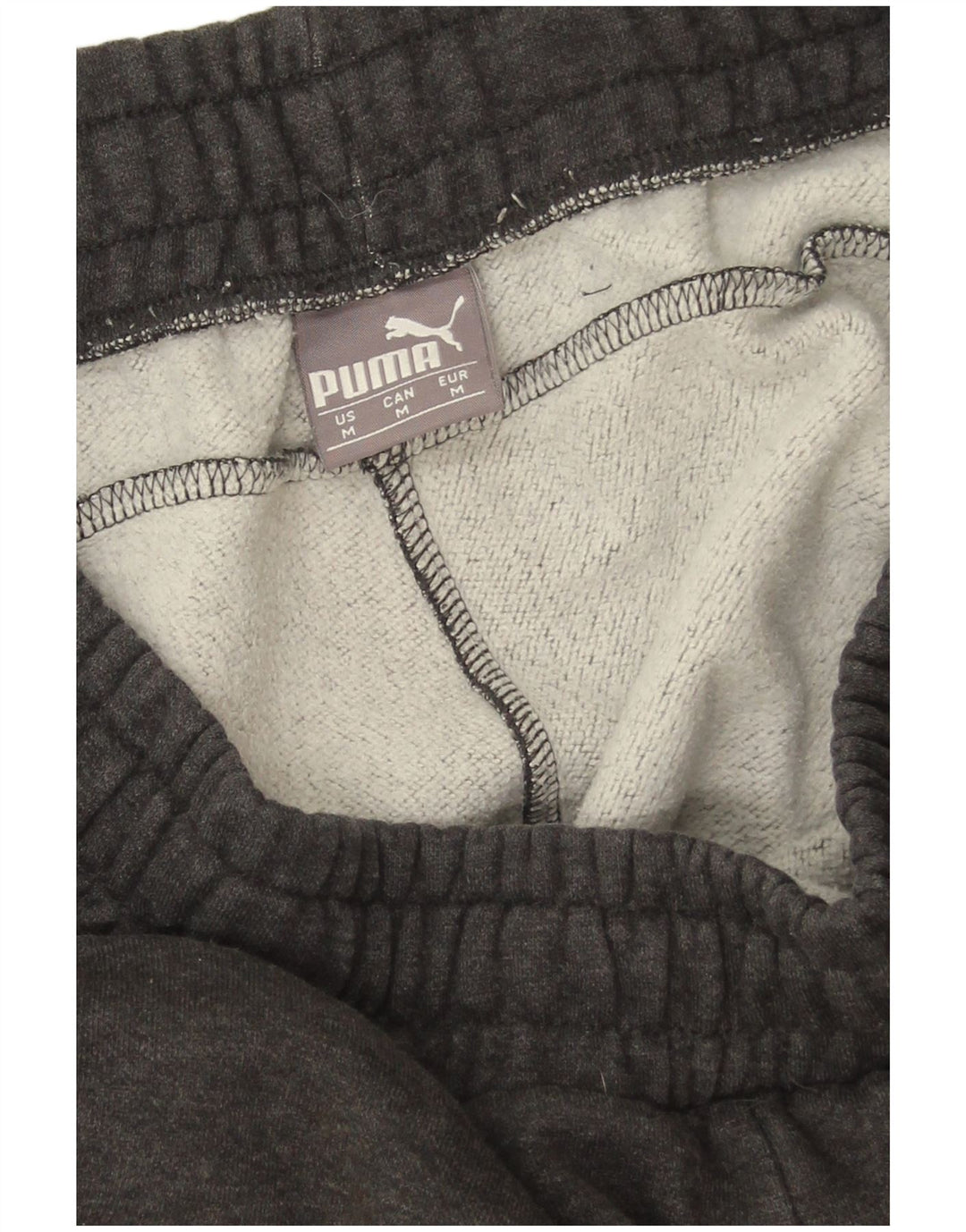 Męskie spodnie dresowe Puma Joggers, średnioszare, bawełniane