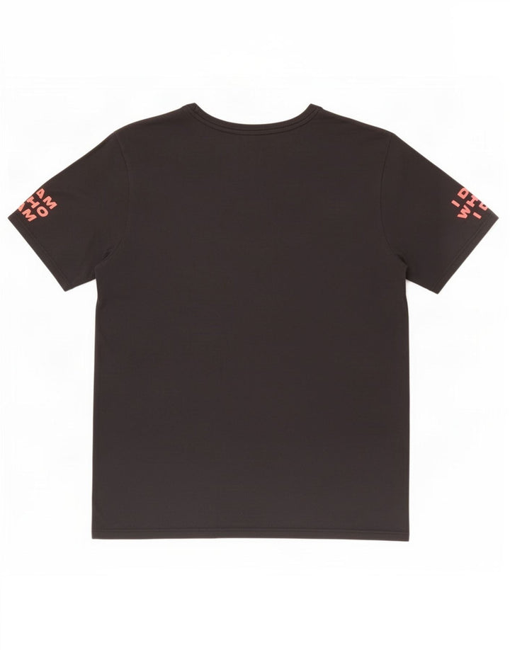 Męski T-shirt Nike Dri Fit z grafiką, średni czarny