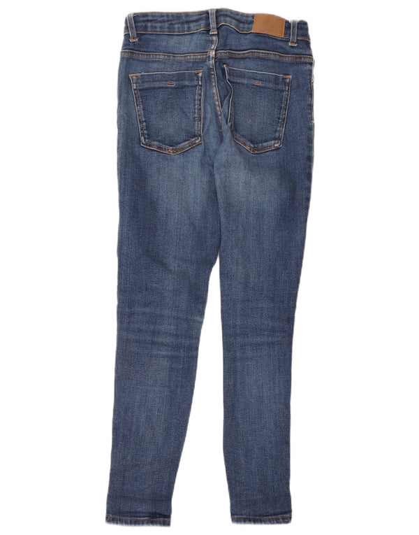 Damskie jeansy skinny Zara EU 36 XS W26 L28 Niebieskie bawełniane