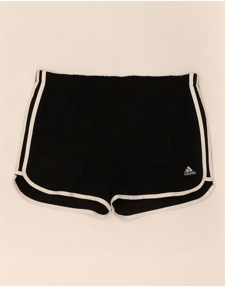 Damskie spodenki sportowe Adidas Climalite UK 14, średni czarny poliester