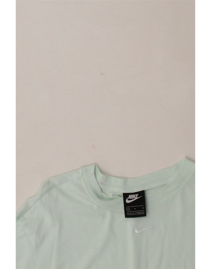 NIKE Mens T-Shirt Top Medium Turquoise Cotton Vintage Nike and Second-Hand Nike from Messina Hembry 