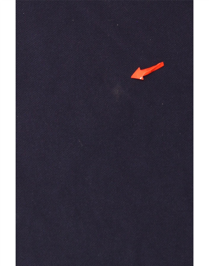 Męska koszulka polo Lacoste, rozmiar 7, 2XL, granatowa, z blokami kolorów