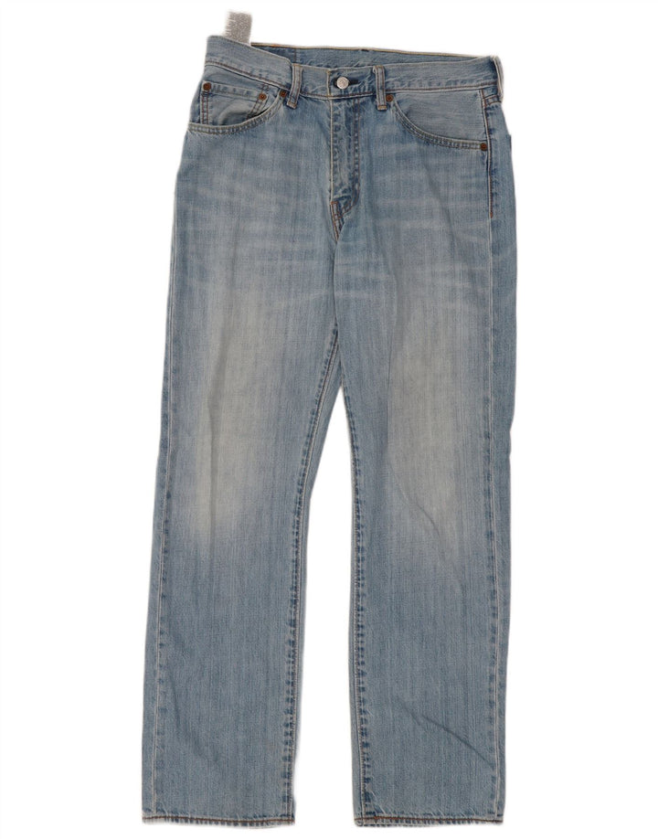Męskie jeansy Levi's 751 Straight W32 L32 Niebieskie bawełniane
