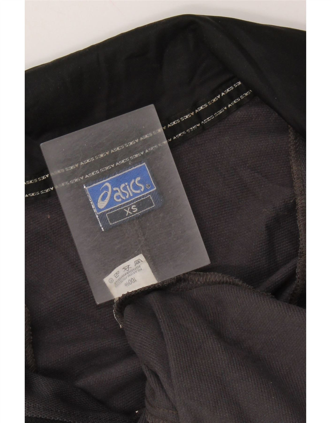 Męska kurtka dresowa ASICS o luźnym kroju XS, szary poliester